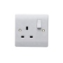 250V AC PC Material Electrical Wall Switches And Sockets