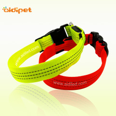 Good Quality Wholesale Led Light Dog Collar USB Rechargeable Pet Led Collar Reflective Collar for Dogs