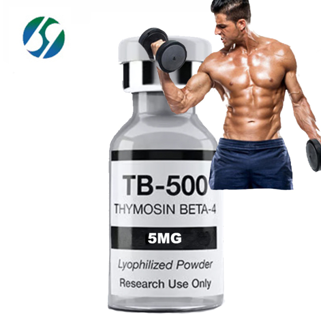 Free Shipping Peptide tb500 5MG thymosin beta 4 acetate with reasonable price and fast delivery