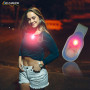 Portable Led Magnetic Light Clip on Clothes Light for Running Night Safety Waterproof Flashing Camping Hiking Light