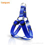 New Arrival RGB Flashing Dog Harness with Multicolor Light Led No Pull Illuminating Dog Harness