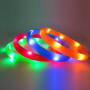 Collier de Chien Lumineux Collar de Perro Led Glowing in Dark Dog Leashes and Collars