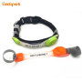 Dog Accessories 2022 Led Light up Dog Collar Cover Light TPU Detachable Flashing Lights Dog Collar Accessory