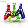 RGB Multicolor Led Harness for Dog Customized Logo Flashing Pet Dog Harness with Colorful Light