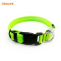 AIDI C26 Private Label Dog Collar Led USB Rechargeable Dog Collars Manufacturer Flashing Reflective LED Dog Collar