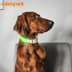 2021 Dog Accessories Light Up Collar Cover Light  Attachable Flashing Led Pet Collar and Leash Cover Light