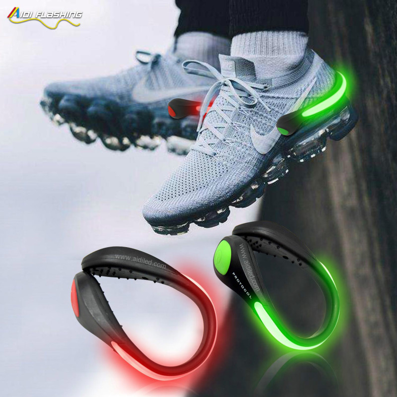 Led Shoe Clip Light CR2032 Support Jogging Accessories Night Safety Running Shoe Clip Light