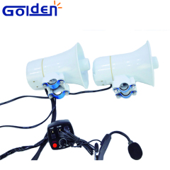 12v 20w amplificateur d'alarme sirène de police main tenir moto klaxon haut-parleur microphone