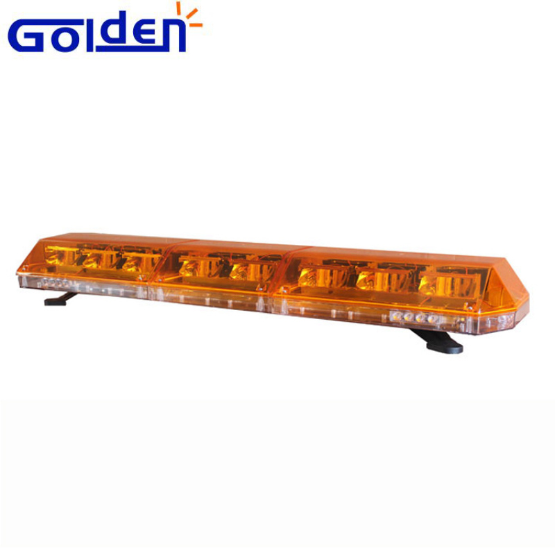 1200 Orange Security techo de vehículo de emergencia led estroboscópico advertencia ámbar barra de luces de emergencia
