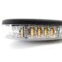 Micro mini 12V 24V LED vehicle top roof flashing magnetic used amber warning light bar for truck car