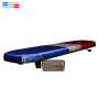 Red blue warning ambulance police led roof light bar