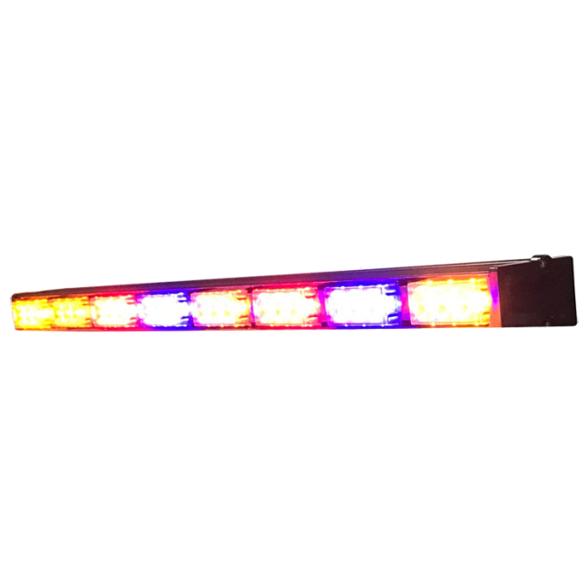 Rear Chase OffRoad UTV Barra de luces estroboscópicas LED Traffic Advisor con doble función de anulación blanca