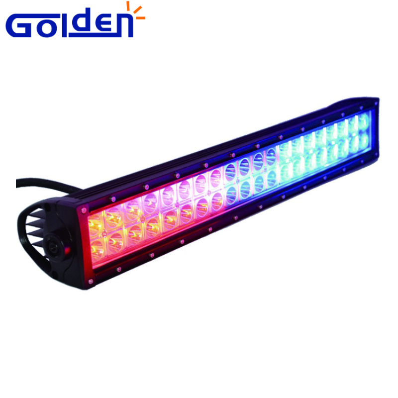 SUV Offroad changing Multi color led light bar