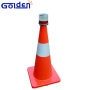 Mining Road construction bright blinker safety warning traffic cones solar beacon light