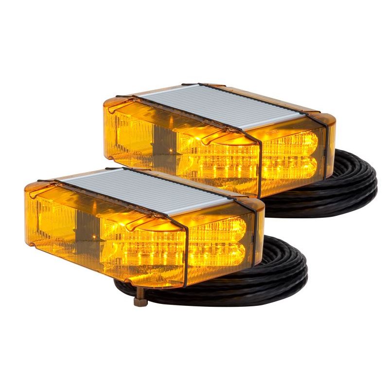 12v amber emergency strobe flashing warning Mini led beacon bar light