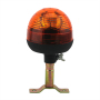 Halogen rotary DIN Mount Amber warning flashing beacon