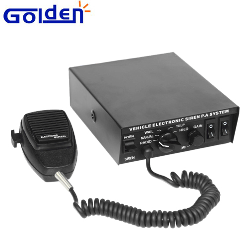 High power 100W amplifier alarm electronic police siren for sale