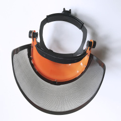 Durable Head-mounted Protective Welding safety Helmet PC protective f-ace screen transparent welder top face shield