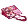 Promotional size custom long handle reusable shopping wholesaler china rpet bag