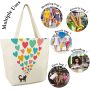 Constantly popular women's tote bags shopping bag canvas with logo