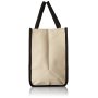 Eco Friendly Custom Logo Printing Large Capacity Shoulder Canvas Cotton Tote Bag for Shopping