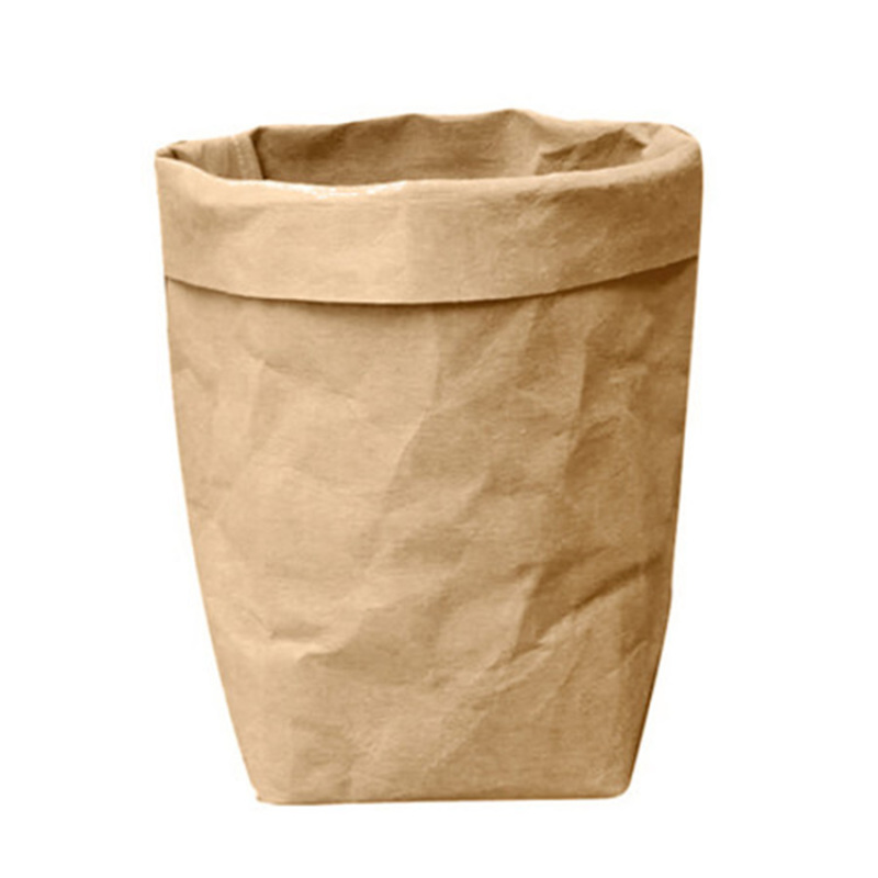 Factory Price High Quality Reusable Kraft Paper Washable Paper Bag Plant Washable Kraft Paper Bag