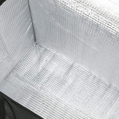 Sac isotherme isolé par film d'aluminium non tissé Preimum en gros sac isotherme thermique avec logo personnalisé