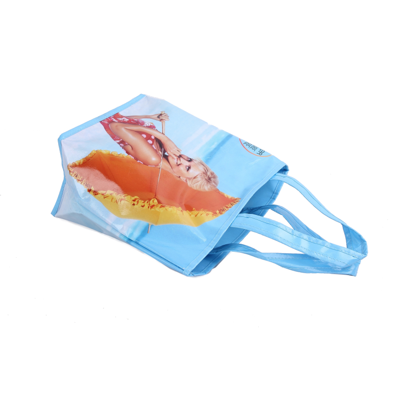 Custom Design Recycled foil laminated Non Woven Bag, Folding Reusable Non-woven Shopping Bag