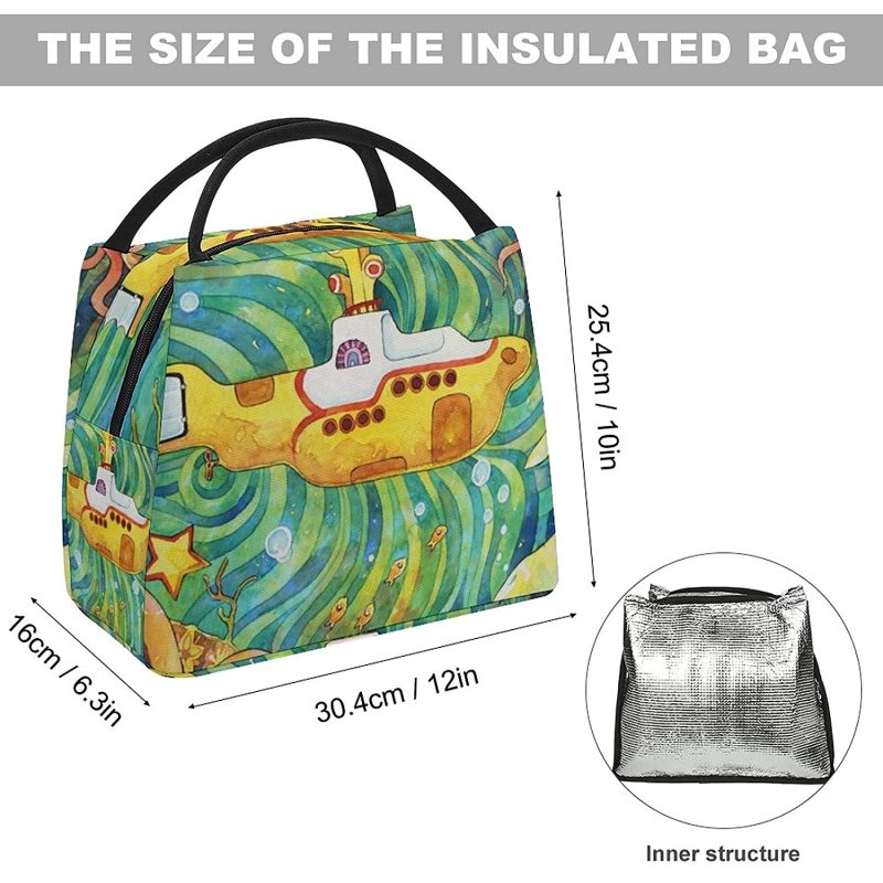 Custom insulated aluminium foil Canvas soft lunch picnic foldable cooler bags