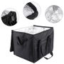 High quality custom large insulated non woven tote grocery shopping bag cooler bag