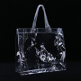 Fashionable eco-friendly factory direct sale clear transparent tot bag