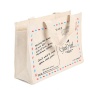 Popular Custom Portable Durable Tote Bag Handle Recycle Shopping Cotton Bag