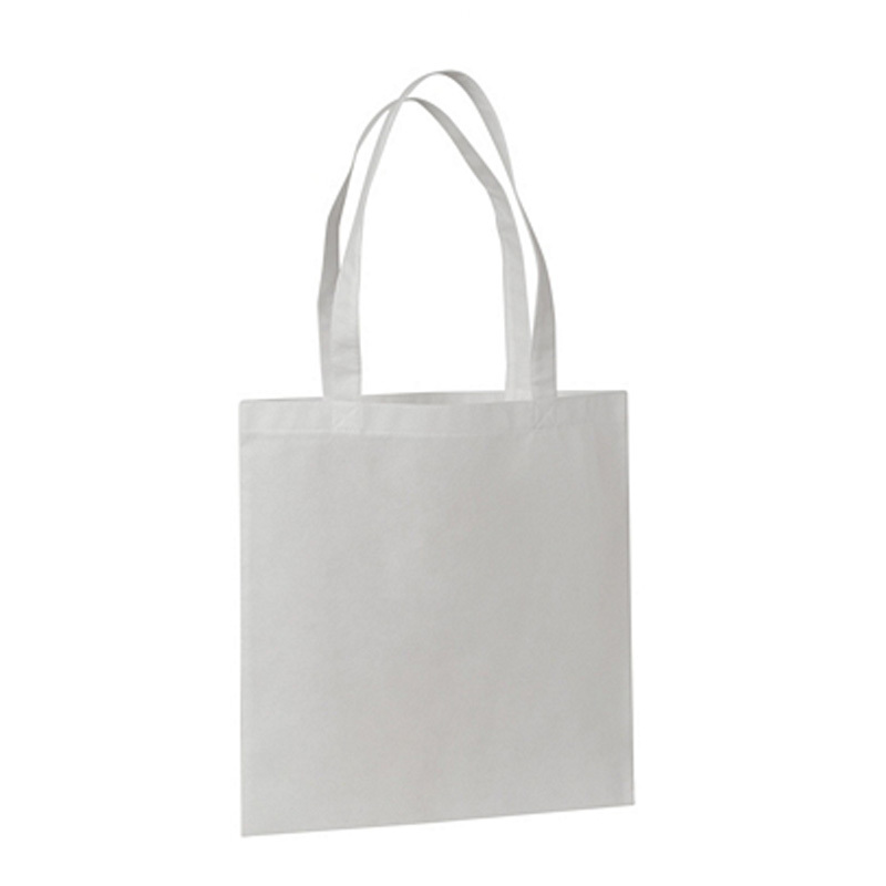 Custom Logo Printed PP non woven tote reusable shopping bag wholesale eco promotional non-woven grocery bags for packaging