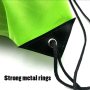 Polyester Fabric Sports Hiking Recycled Drawstring Backpack Bags