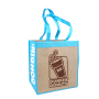 Custom Printed Foldable Carry Burlap Handbag Eco Reusable Shopping Jute Tote Bag