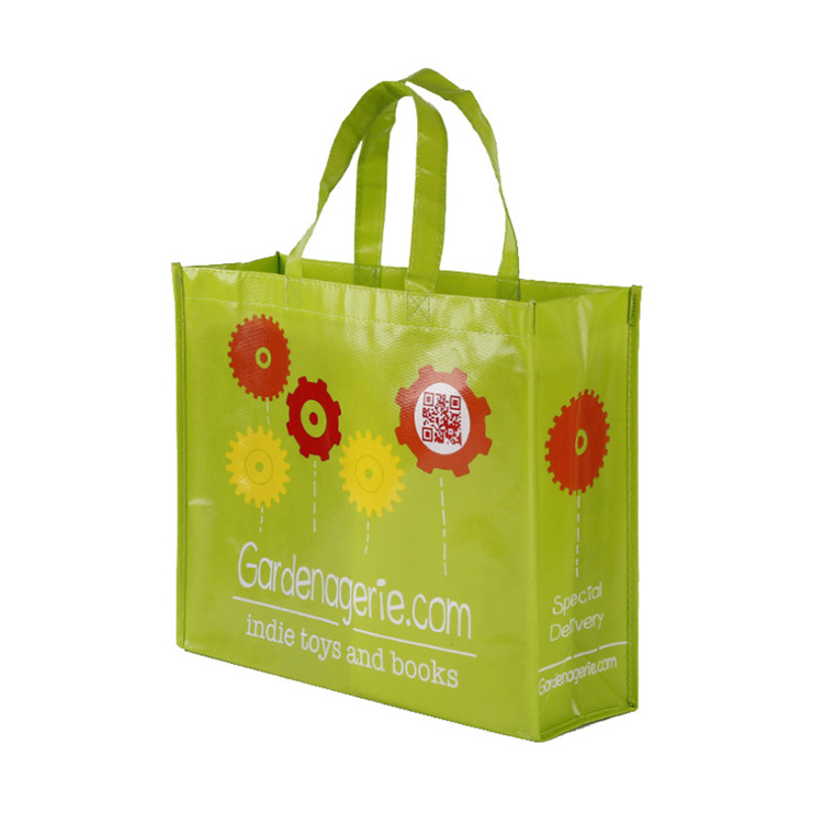 Wholesale Custom Promotional Grocery Bag Laminated PP Non Woven
