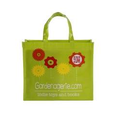 Custom Promotional Grocery Bag Laminated PP Non Woven Shopping Bag