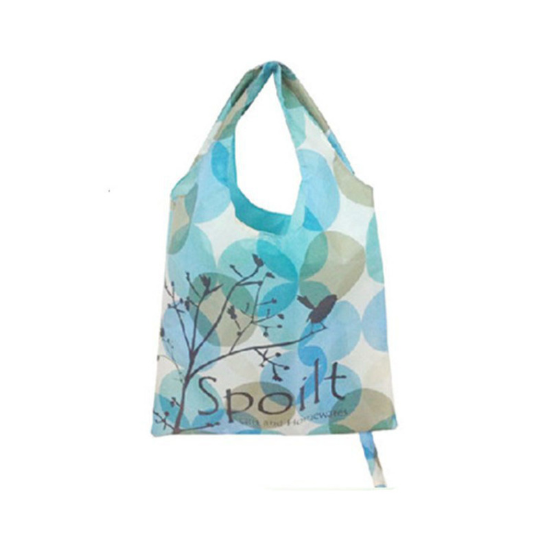 Fashion EcoTote Polyester Folding Shopping Bag Reusable Shopping Bag