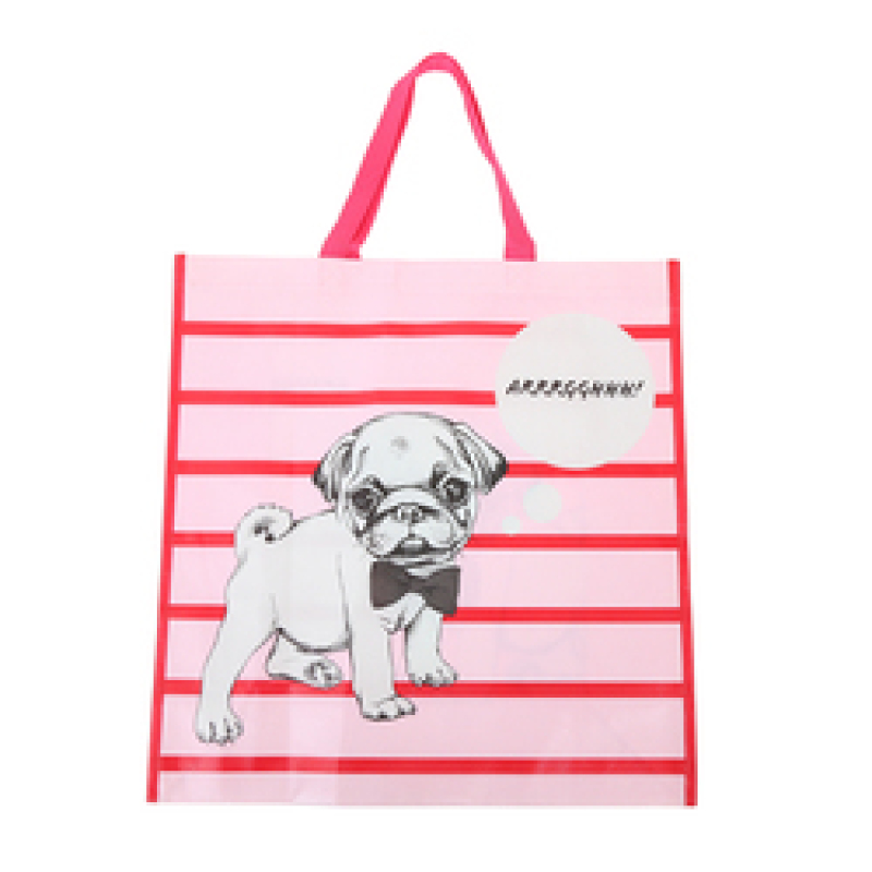 China manufacturer personalize cartoon printed reusable nonwoven shopping bag