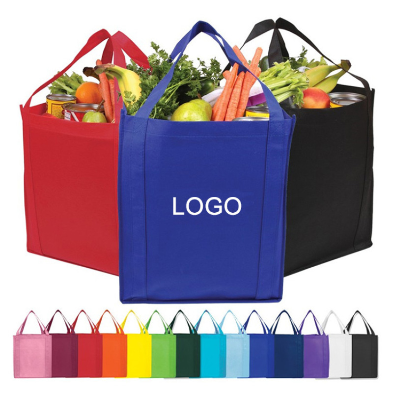 Promotional Non Woven Cloth Shopping Bag Customizable Colors Bag Shopping PP Non woven Bag
