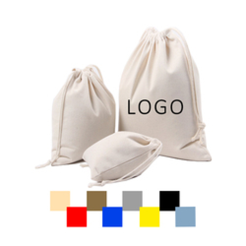Wholesale promotion cheap practical storage bag cotton linen gift canvas drawstring bag, blank or custom logo