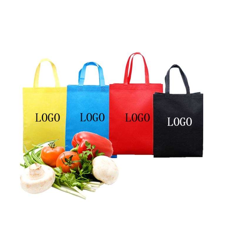 Different colors recycling custom logo promotional non woven amazon top seller cheap price shopping bag