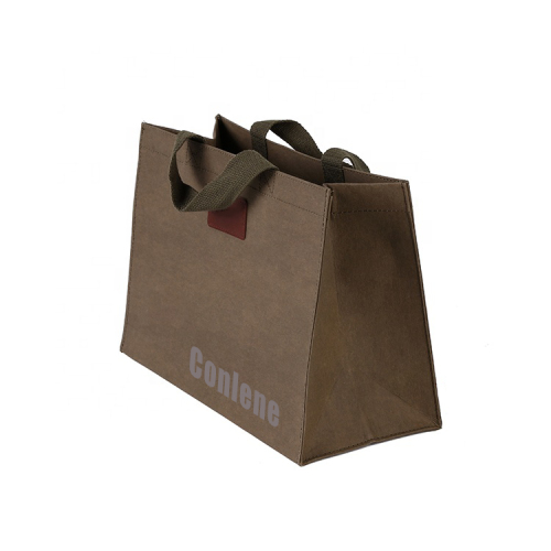 Top Quality Plain Foldable Softcolor Customized Logo Printed Shopping Paper Bag with Handles