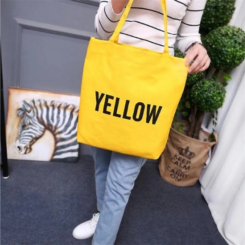 Hot Sales Custom Printed Logo Shopping Canvas Tote Cotton Bag For Sale