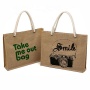 Simple Style Custom Patterns Recycled Jute Bags Sacks Coffee Bags Shopping Bag