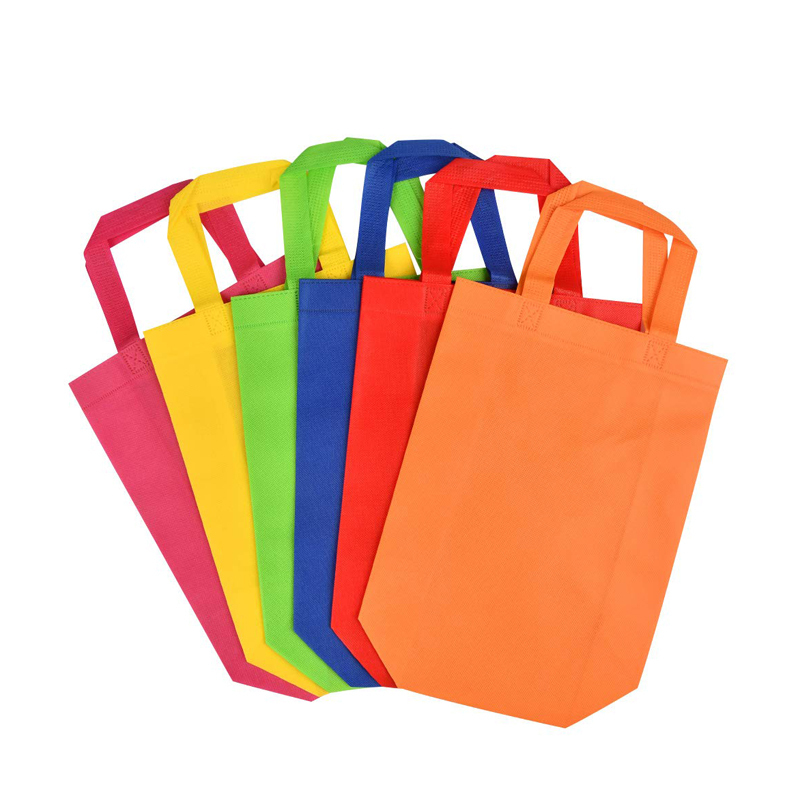 In Stock Promotional Color Tote Shopping Laminated Non Woven Bag