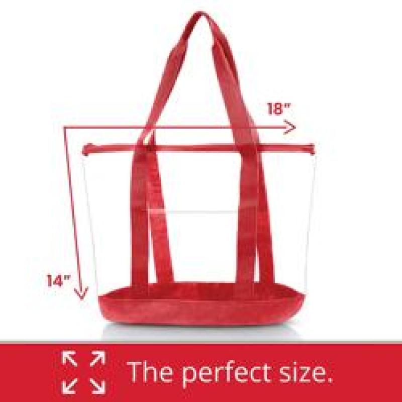 Large Capacity High Quality Waterproof Plastic Women transparent PVC Shopping bag PVC Clear Tote Bag