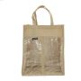 Hot sale multifunctional reusable recycled jute tote shopping bag