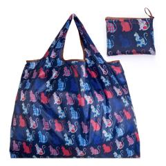 Stylish Foldable Reusable Eco-friendly Waterproof Shopping Tote Grocery Foldable Storage Bag