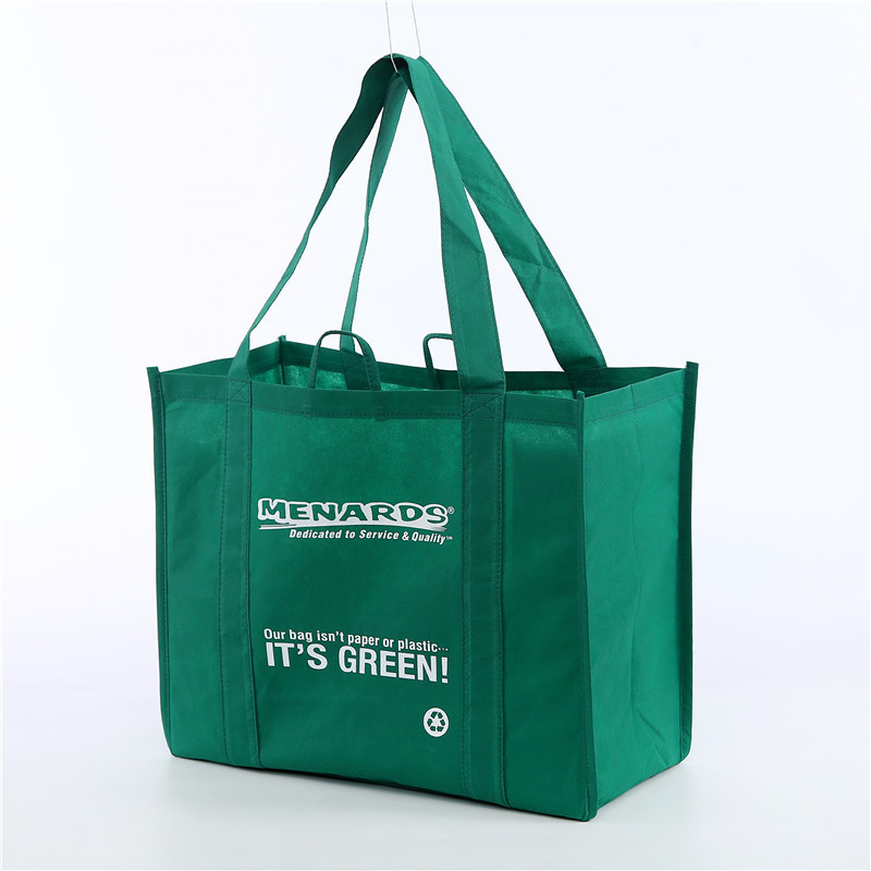 Factory Price Custom Pattern And Logo Promotion Cheap Folding Tote Non Woven  Bag
